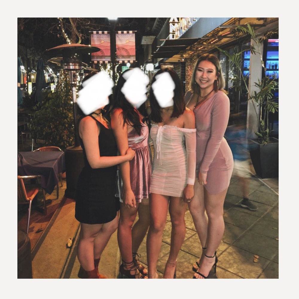 |Missguided| Slinky Wrap Plunge Bodycon dress